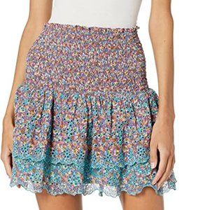 Ramy Brook Printed Tucker Skirt
